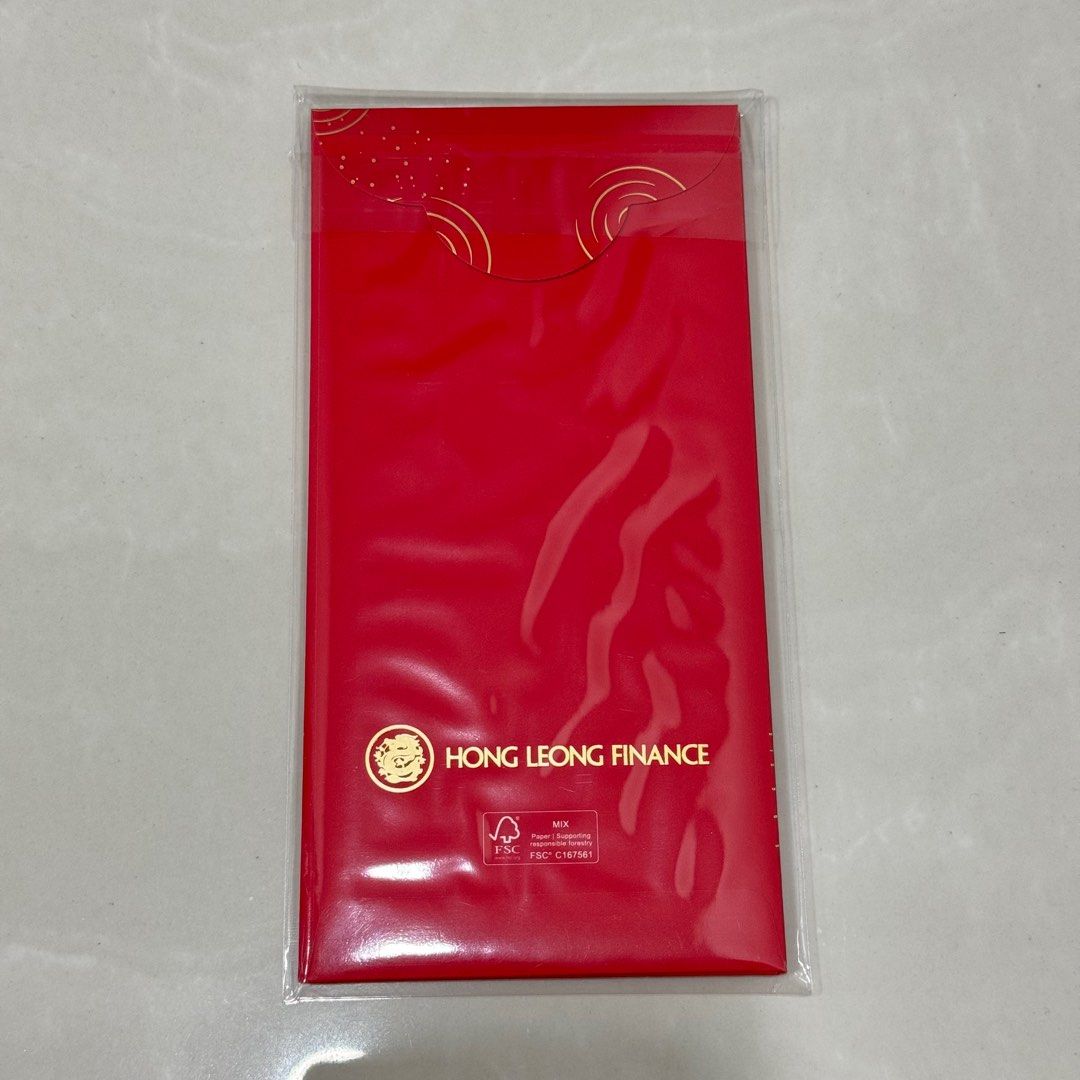 Hong Leong Finance 2025 Red Packets, Hobbies & Toys, Stationery & Craft,  Other Stationery & Craft on Carousell
