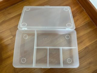 Daiso Divider Storage Box, Furniture & Home Living, Home Improvement ...