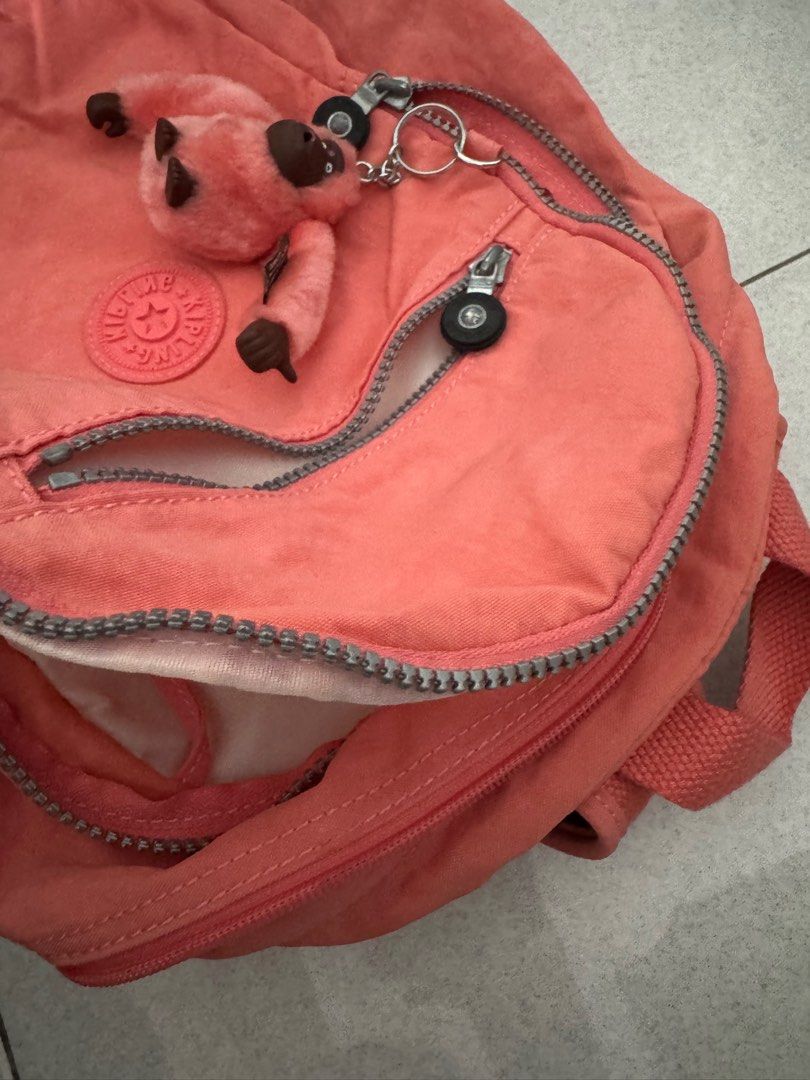 Kipling Backpack (Category: Backpacks) located in Singapore. Submitted by wykboutme (Listing ID 1347971200, Image 2). Description: Never worn before Measurement: Top to bottom: 39cm Left to right: 25cm Nego for fast deal.