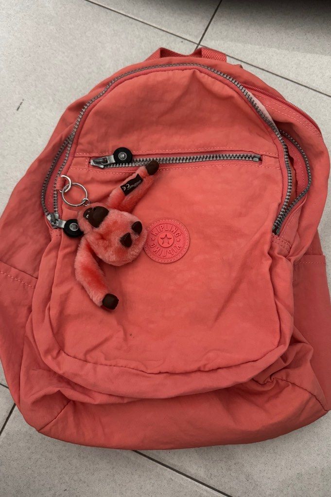 Kipling Backpack (Category: Backpacks) located in Singapore. Submitted by wykboutme (Listing ID 1347971200, Image 1). Description: Never worn before Measurement: Top to bottom: 39cm Left to right: 25cm Nego for fast deal.