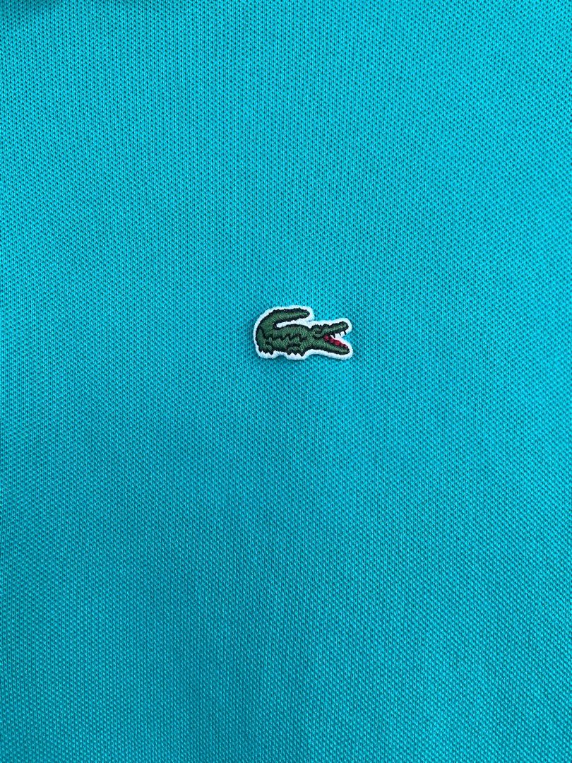 Lacoste Emerald Green Polo Shirt (Category: Tshirts & Polo Shirts ) located in Ozamiz City. Submitted by thriftfarer (Listing ID 1347915014, Image 3). Description: Lacoste Emerald Green Polo Shirt size L on tag 18.5x28(front) 29(back) condition: 9.7/10 color rate: 9.8/10 no issues.