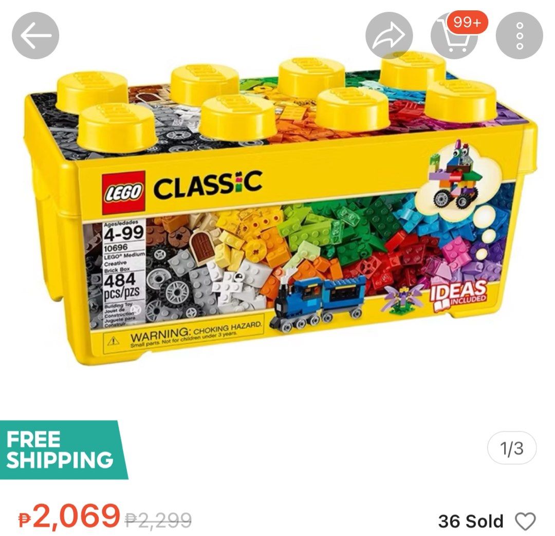 Lego Big Blocks original (Category: Lego & Building Sets) located in Manila. Submitted by bright_lamb (Listing ID 1347942202, Image 1). Description: .