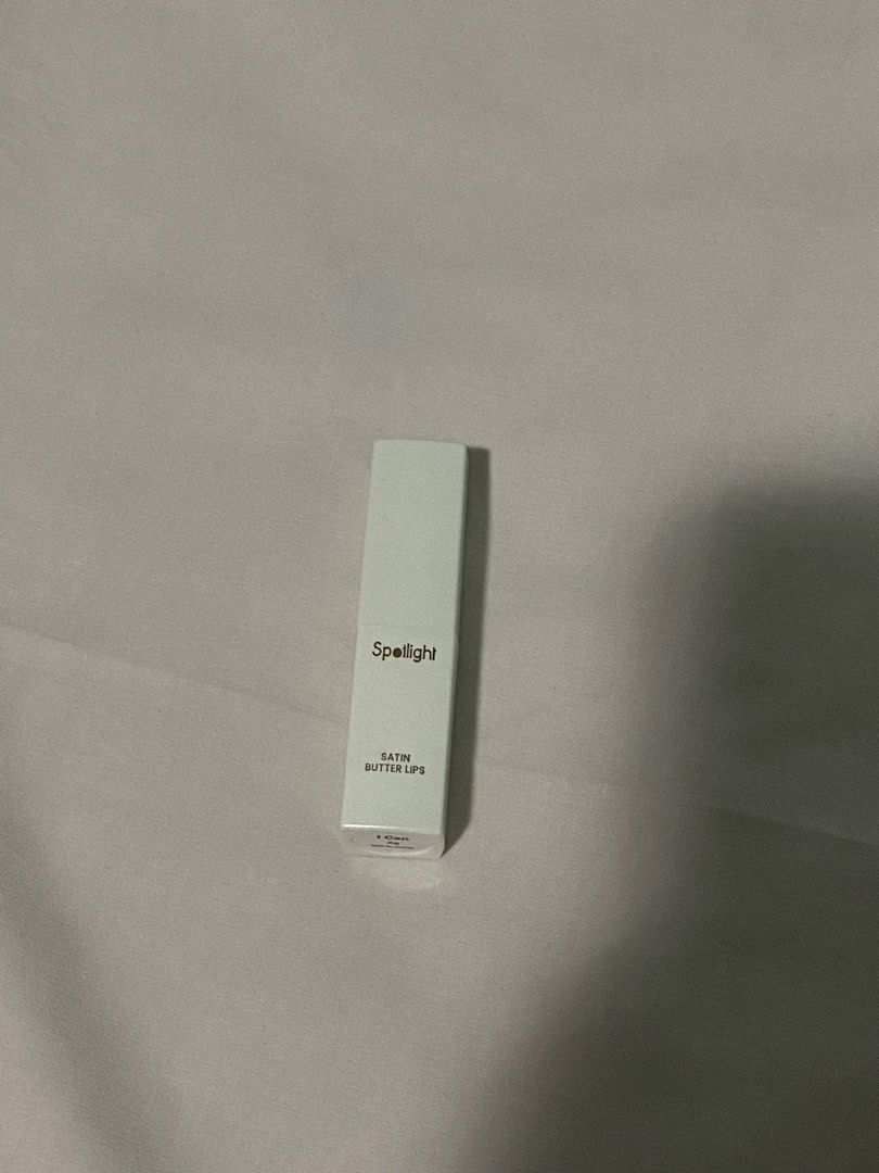 LIPSTICK / MAKEUP (Category: Makeup) located in Koronadal. Submitted by sxn__ (Listing ID 1347966807, Image 1). Description: spotlight satin butter lips - I Can - used once for my thirstrap hahaha - bought it this year lang - not my shade / di bagay saakin MOP: Gcash.