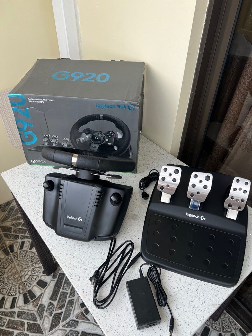 Logitech G920 Racing wheel And Pedals For XBOX Series X/S/ XBOXONE ...