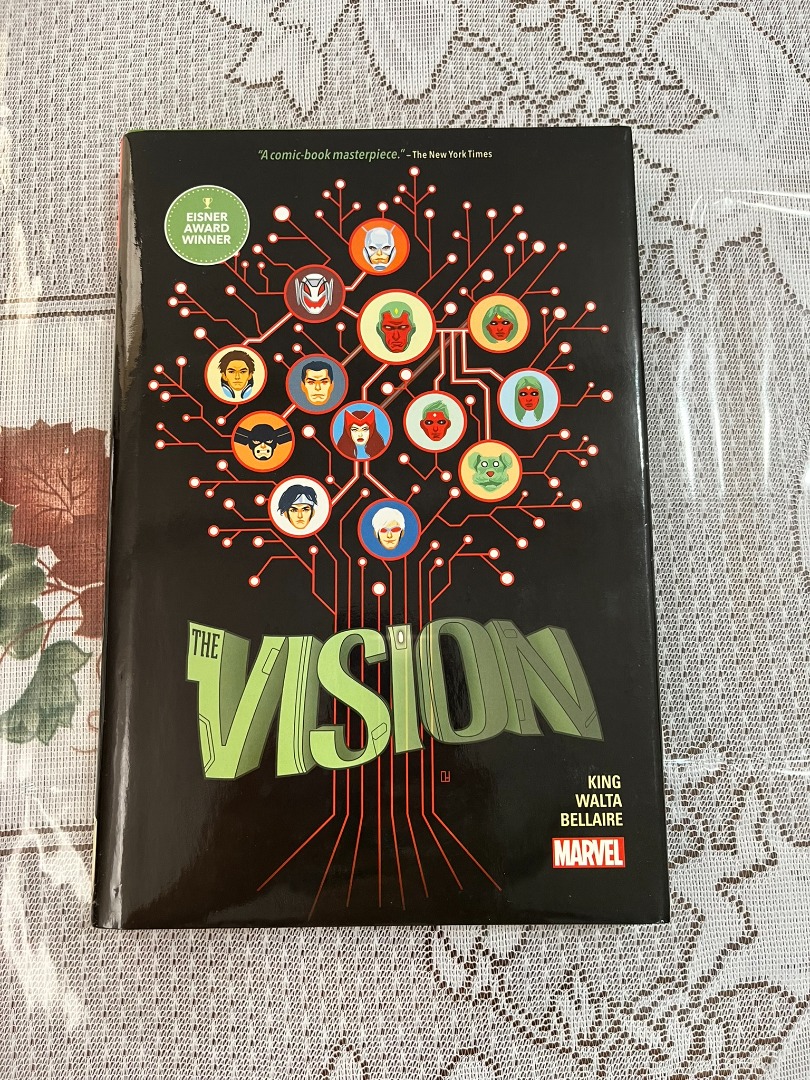 Marvel Comics Vision complete collection by Tom King hardcover Eisner ...