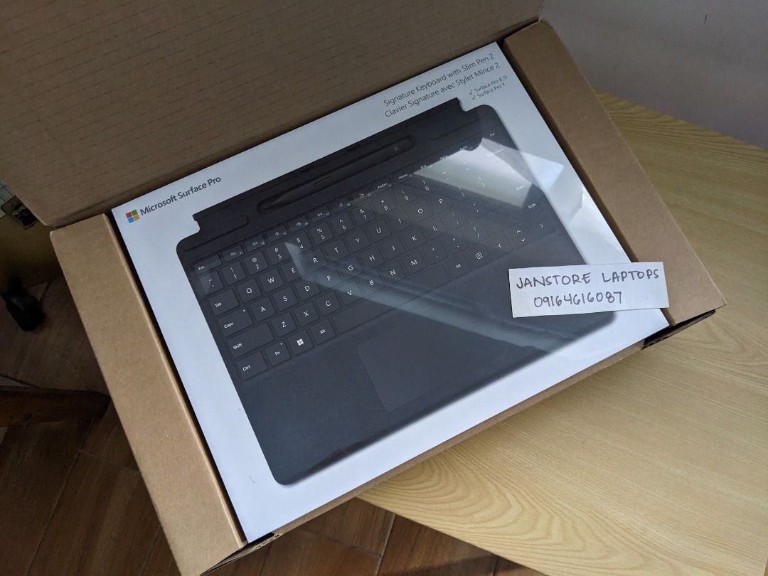 Microsoft Surface Pro 9 Core i7 1265u 12th Gen 16GB 512SSD (Category: Laptops & Notebooks) located in Quezon City. Submitted by janstore-computer-trading (Listing ID 1347985244, Image 2). Description: Model : Microsoft Surface Pro 9 (3K Resolution Display , Core i7 1265u ,16GB ram and 512GB SSD) Condition : Brand New , Open Box with Sealed Keyboard and Pen worth P16,000 Price : 61,500 Mall Price : 110,000 Specs: Processor : Intel Core i7 1265u 12