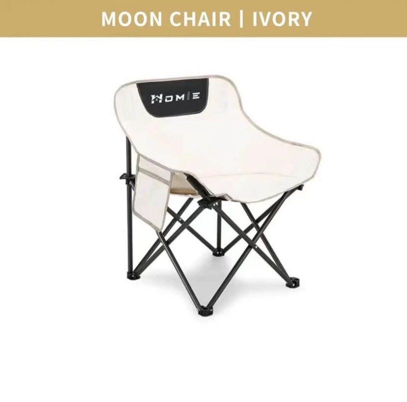 Moon chair camping heavyduty (Category: Hiking & Camping) located in Pasig City. Submitted by gammad_05 (Listing ID 1347860932, Image 3). Description: Brand new Camping moon chair Heavy duty Black Kakhi Onhand available Wholesale Wholesale Retail Bulk 📍pasig city.