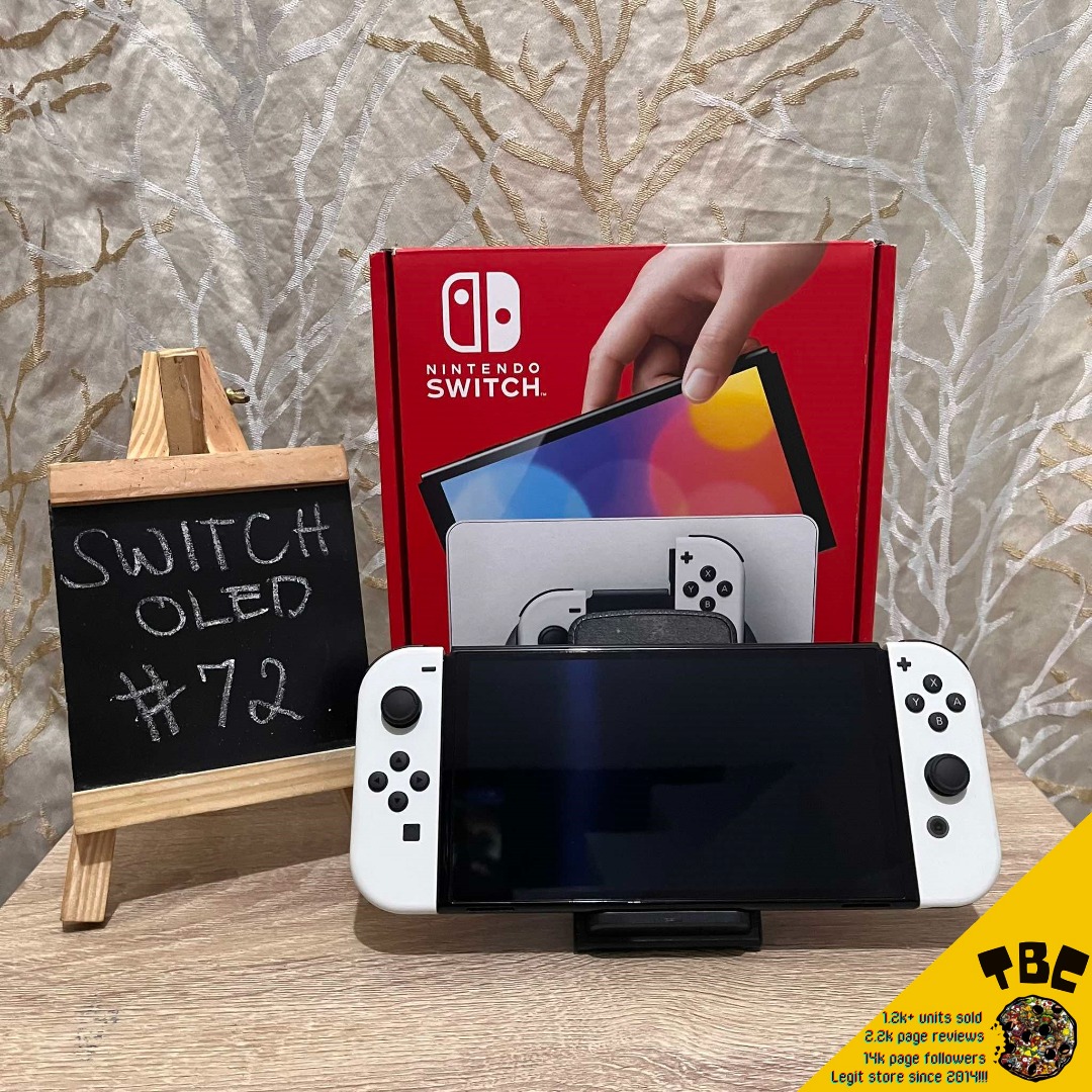Nintendo Switch OLED w/ NBA 2k25 weeks old only!! With receipt!!, Video ...