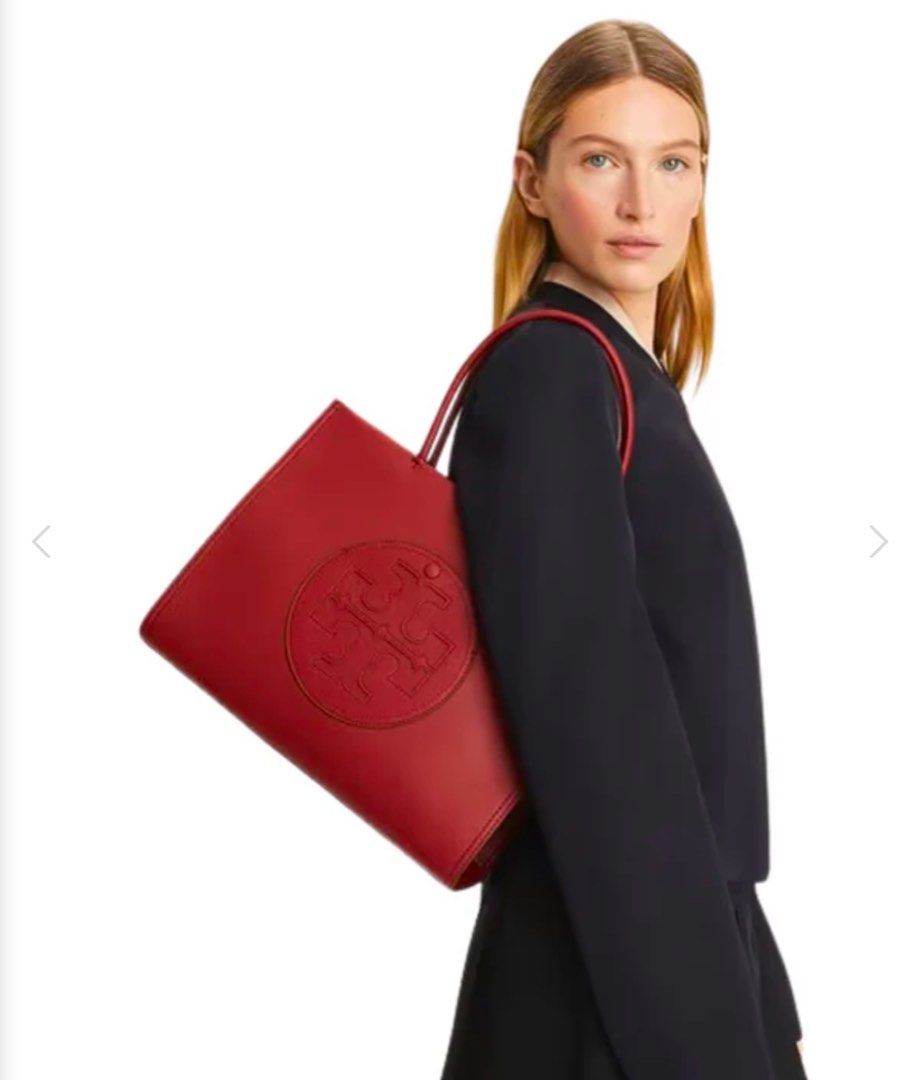 💯ORIGINAL TORY BURCH BIO ELLA SMALL TOTE (Category: Luxury Bags & Wallets) located in Quezon City. Submitted by ashongsstore (Listing ID 1347851275, Image 1). Description: An iconic Tory Burch style since 2008, the Ella tote has been reimagined in an innovative leather alternative that is durable and fade-resistant. Manufactured in Italy, the accessory is engineered with non-GMO plant protein grown in North America, and developed in partnership 