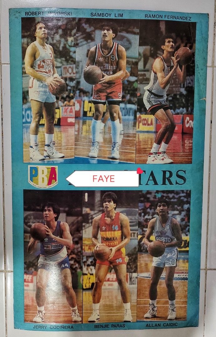 PBA POSTER (Category: Vintage Collectibles) located in Paranaque City. Submitted by marcusandrei0424 (Listing ID 1347978499, Image 2). Description: 90s PBA POSTER 400 EACH LOCATION LAS PIÑAS.