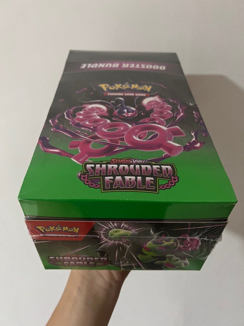 Pokemon shrouded fable inner case sealed booster bundle, Hobbies & Toys, Toys & Games on Carousell Pokemon shrouded fable inner case sealed booster bundle, Hobbies & Toys, Toys & Games on Carousell