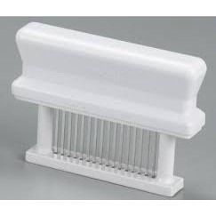 Portable Mechanical Meat Tenderizer (Jaccard Style) | Kitchen Gadget / Kitchen Tool (Category: Cookware & Accessories) located in Quezon City. Submitted by trustrade86136 (Listing ID 1347898370, Image 3). Description: 15"x11"x3" -Effectively tenderizes meat with no loss of natural juices by surgically cutting the muscle fibers. -Quicker and deeper penetration of rubs and marinades -Reduces cooking time of up to 40% -Ensure even cooking by punctur