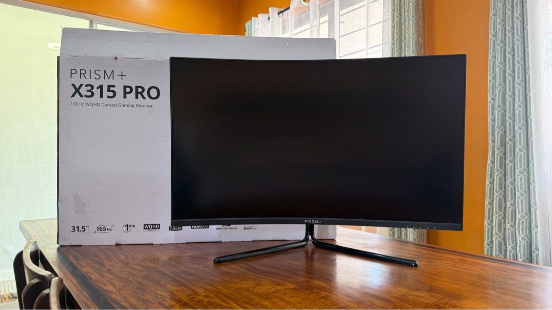 315 Inch Monitor PRISM+ X315 PRO 31.5 Inch 165Hz 1ms Curved Gaming Monitor, Computers ...