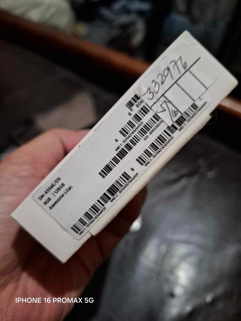 samsung a55 5g esim compatible complete package good as new no issue