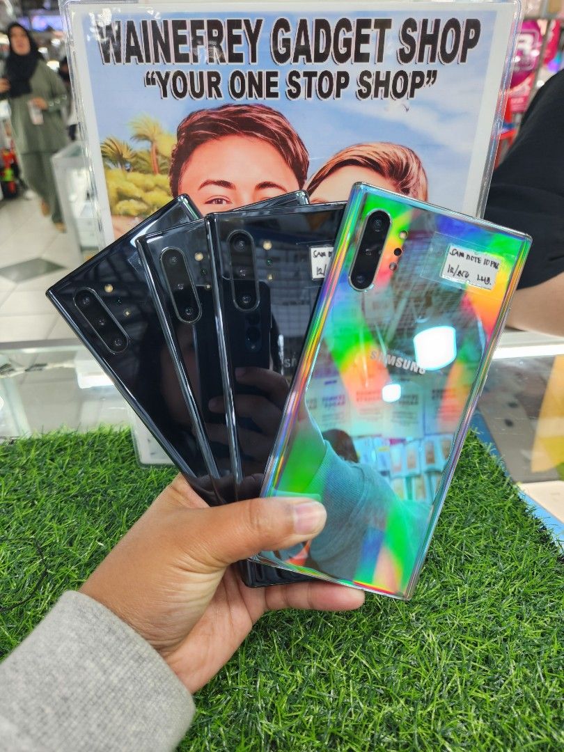 Samsung Note10+ 12gb/256gb (Category: Samsung) located in Manila. Submitted by lucky.charm.gadgets (Listing ID 1347960518, Image 1). Description: SAMSUNG NOTE 10+ 12gb/256gb (PLEASE SEARCH MO NALANG FULL SPECS) •SLIGHTLY-USED •NTC APPROVED •GOODS FOR GAMING •NO REPAIR HISTORY •NO HIDDEN ISSUE For Only 🅿️12,999.00 *Dents ang scratches normal na yan sa 2ndhand, buy at your own risk Check to sawa bago bayaran for cod For fast transaction call/text 
