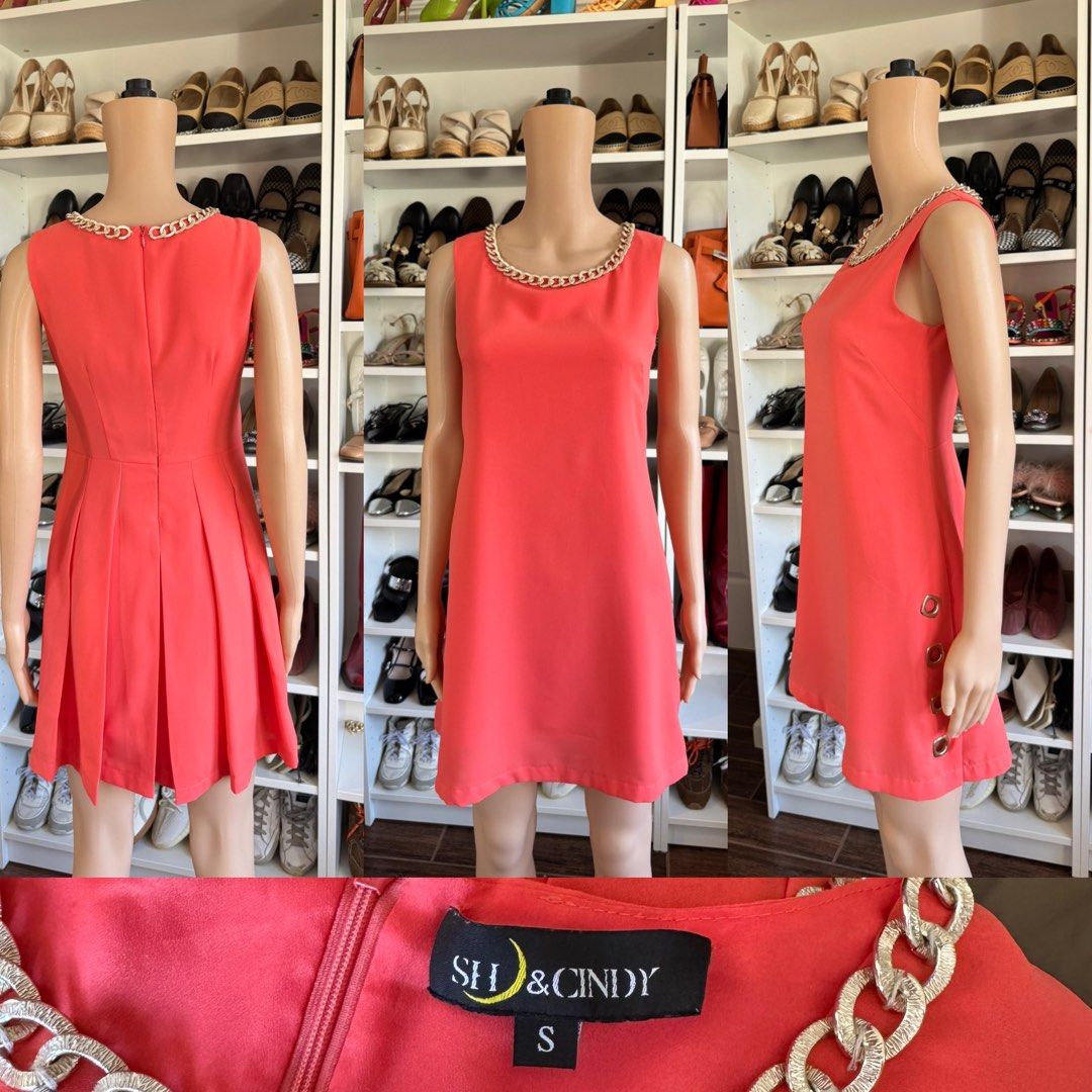 Sh & Cindy (Category: Dresses) located in Antipolo. Submitted by clauds.thetic (Listing ID 1347908965, Image 1). Description: SH & Cindy • premium brand • lined •back zipper ▪️MINE: 880 ▪️GRAB:990 ▪️STEAL: bidding min. increment of 20 or higher ✦ Bust:34” ✦ Waist: 30 ✦ Length:32 ✦ size: ✦ Mannequin measurement is 33-25-34 | height: 5’8.