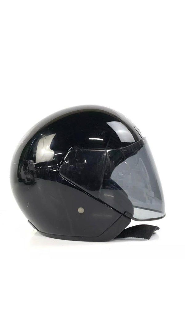 Shoei J-Max Black Open Face Helmet Size L, Motorcycles, Motorcycle
