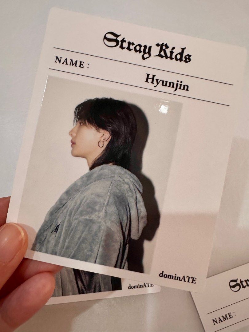 Stray Kids Hyunjin INSTANT PHOTO 『Stray Kids World Tour ＜dominATE