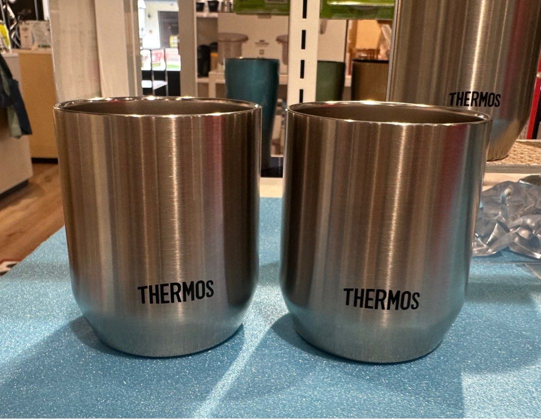 Thermos stainless cups 2pcs (Category: Other Kitchenware & Tableware) located in Manila. Submitted by stylishgal (Listing ID 1347894743, Image 2). Description: Thermos stainless cups set of 2 Item fr Japan.