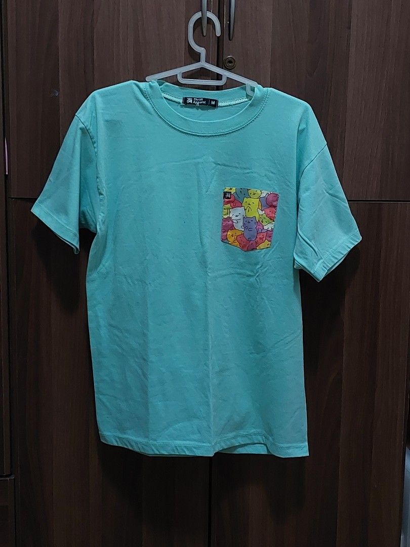 Thrift Apparel Medium Teal Cat Shirt (Category: Shirts) located in Manila. Submitted by melissaga98708 (Listing ID 1347953116, Image 1). Description: .