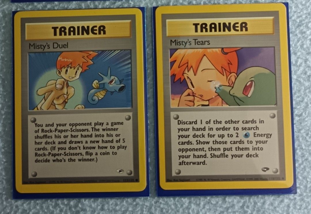 Trainer Cards Vintage Pokemon Card 1995, 96, 98 Nintendo, Hobbies ...