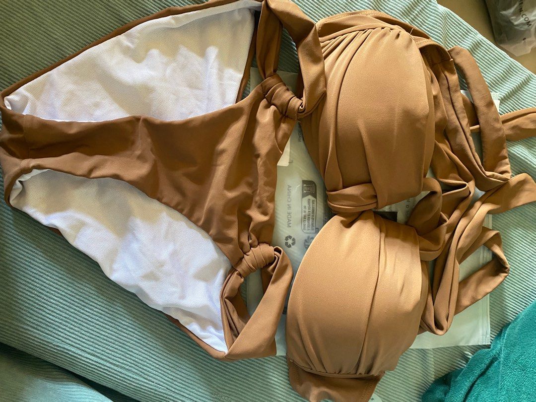 Two piece bikini (Category: Bikinis & Swimsuits) located in Quezon City. Submitted by zhellar (Listing ID 1347887526, Image 3). Description: never been used bikini rfs. wrong size and storage.