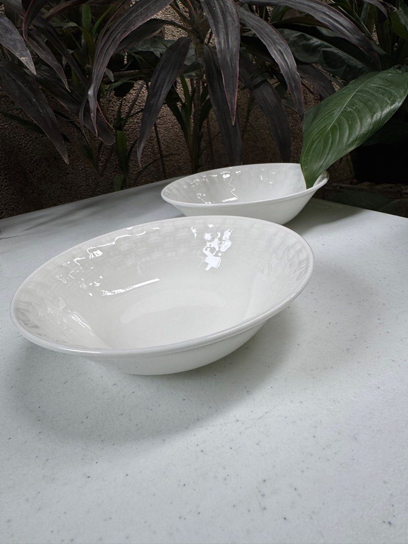 Two pieces Aynsley basket weave bowls (Category: Dinnerware & Cutlery) located in Davao. Submitted by parteawares2 (Listing ID 1347869935, Image 2). Description: Two pieces Aynsley basket weave pattern bone china made in England bowls .