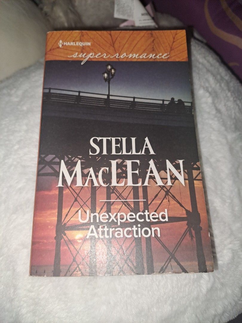 Unexpected Attraction by Stella Maclean (Category: Storybooks) located in Davao. Submitted by brooke909 (Listing ID 1347949935, Image 1). Description: - has foxing ------------------------------------- MOP - Gcash MOD - Flash Express / J&T Location: Mindanao.