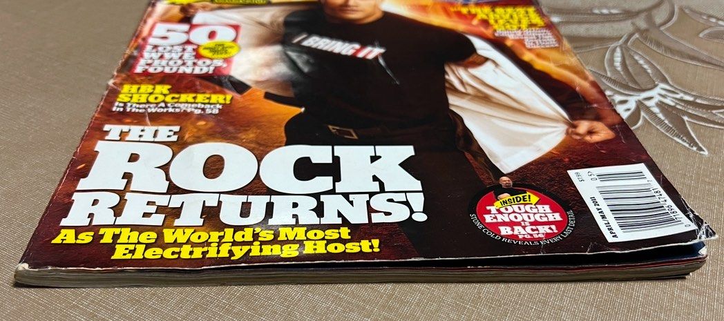 WWE Magazine April-May 2011 Edition (Category: Magazines) located in Makati City. Submitted by berniebones (Listing ID 1347288234, Image 2). Description: WWE Magazine April-May 2011 Edition -Still in good condition. -No tear pages. -Last price as posted. -Location: Makati.