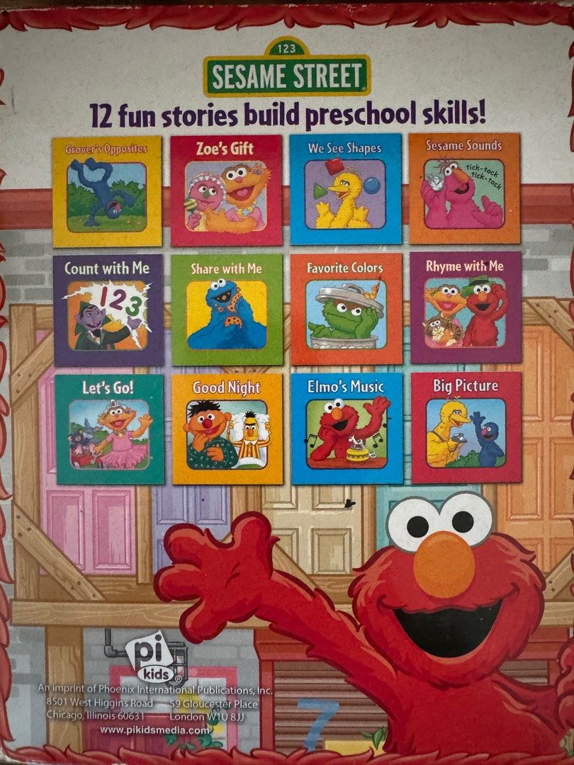 12 Board Books (Category: Children's Books) located in Plaridel. Submitted by oliviasattic (Listing ID 1348024588, Image 2). Description: Sesame Street Board Books *as is.