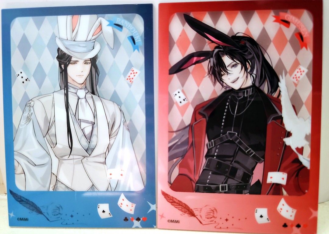 「現貨」魔道祖師 CrossWorld 幻想童話 童話風 正比壓克力 拍立得 透卡 忘羨 藍忘機 魏無羨