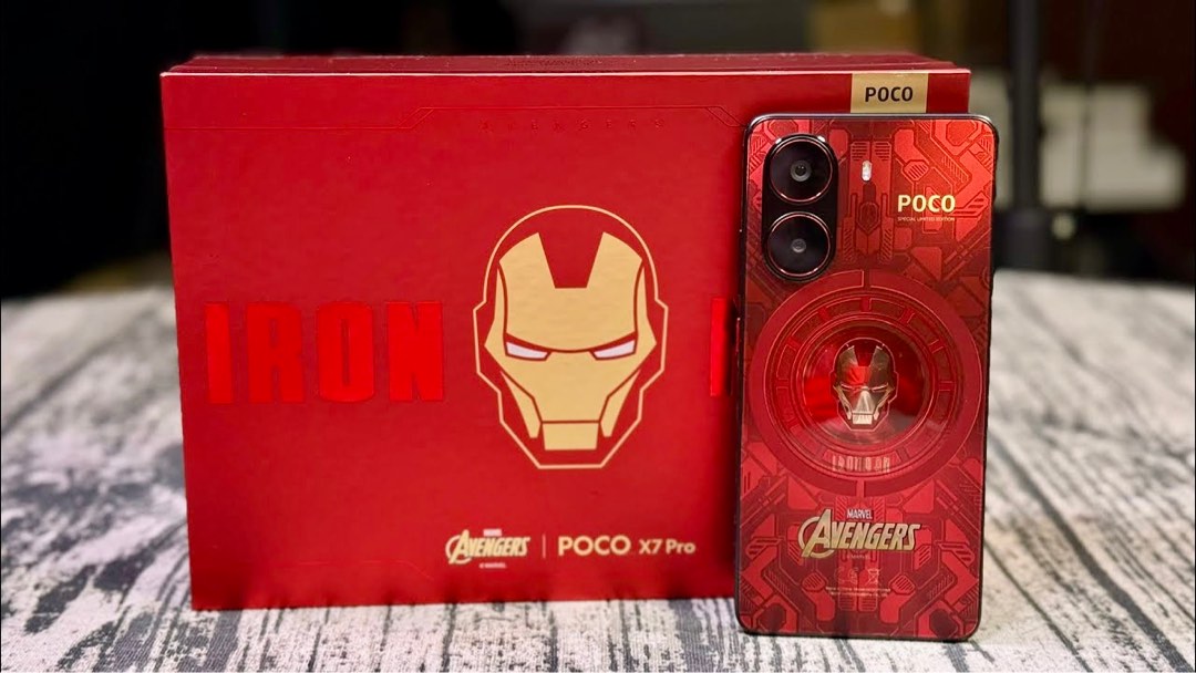 シャオミ、『アイアンマン』モチーフの「POCO X7 Pro