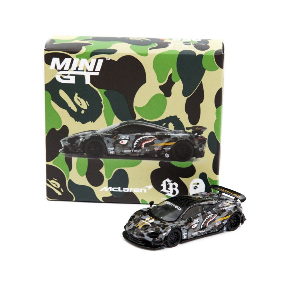 BAPE x Liberty Walk x Mini GT 1:64 Die-cast Model Car