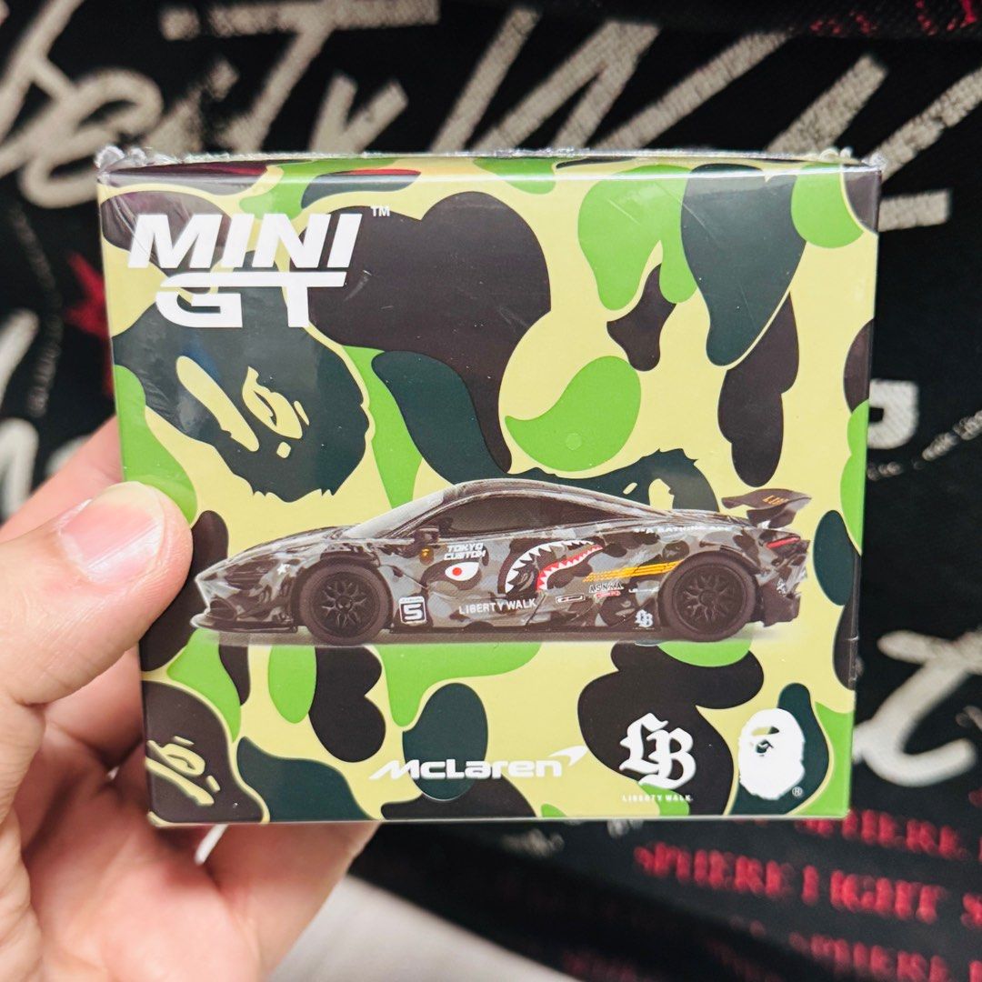 BAPE x Liberty Walk x Mini GT 1:64 Die-cast Model Car
