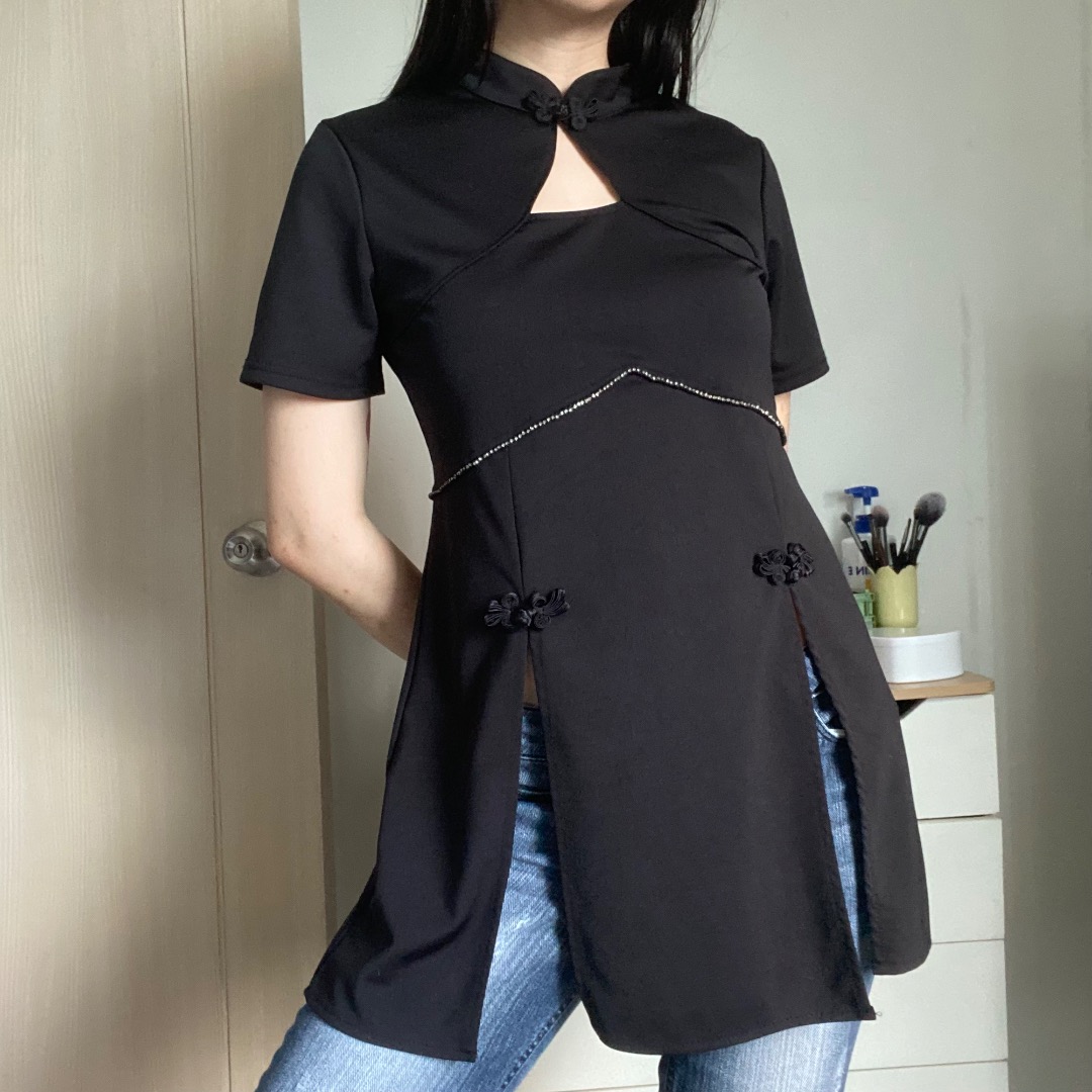 Chinese Collar Top-Bust 40 to 42