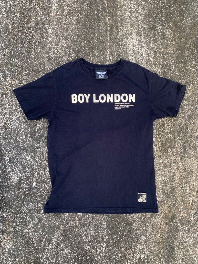 Boy London Black Shirt (Category: Tshirts & Polo Shirts ) located in Alaminos. Submitted by gabraph (Listing ID 1348027595, Image 1). Description: 📌Size: M- L 📌Color Rate: 10/10 📌Rfs: Decluttering 📌Strictly payment first.