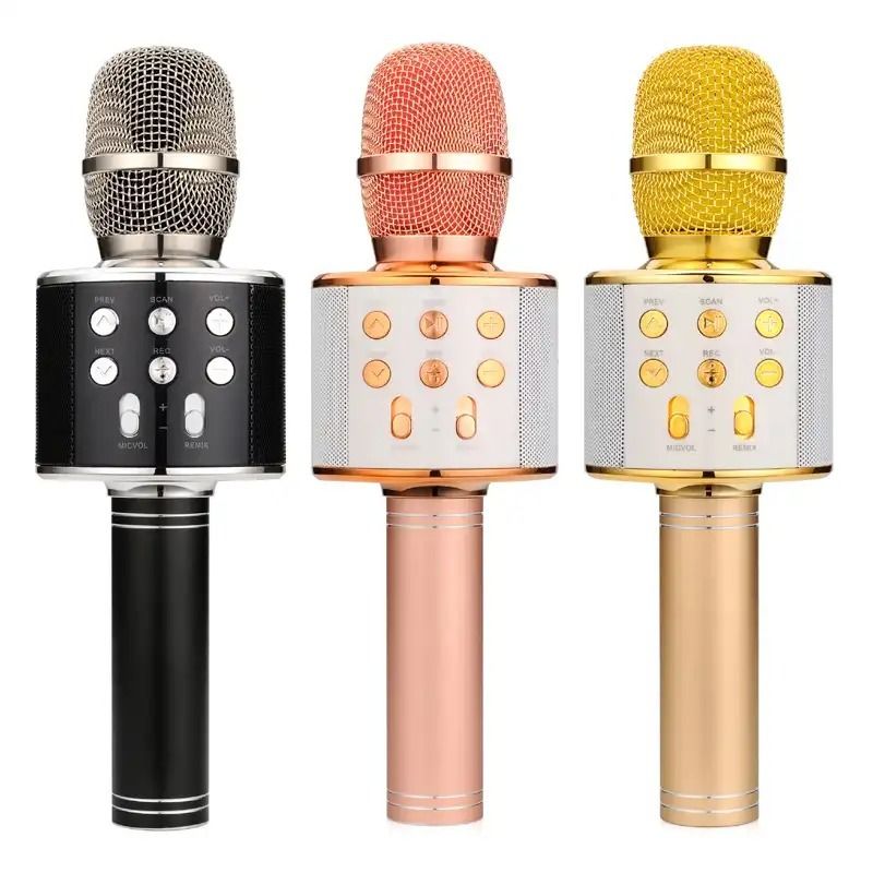 Brand New Karaoke WS-858 Bluetooth Wireless Microphone Speaker | Fast Door Delivery | Store Pickup Available !!!63218249176193112
