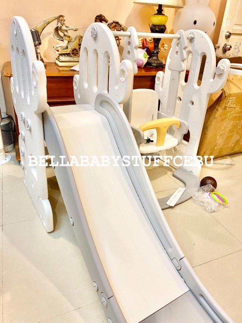 Brandnew BeneBene Petit Cactus Swing & Slide (Category: Infant Playtime) located in Cebu City. Submitted by bellababystuffcebu (Listing ID 1348131518, Image 3). Description: Brandnew BeneBene Petit Cactus Swing & Slide SRP 12,999 Selling Low Please see video for reference ￼ https://fb.watch/xa8uGa-LXE/? 📦PICK UP TALISAY 🚚DELIVERY BUYERS EXPENSE COD FOR CEBU ONLY.