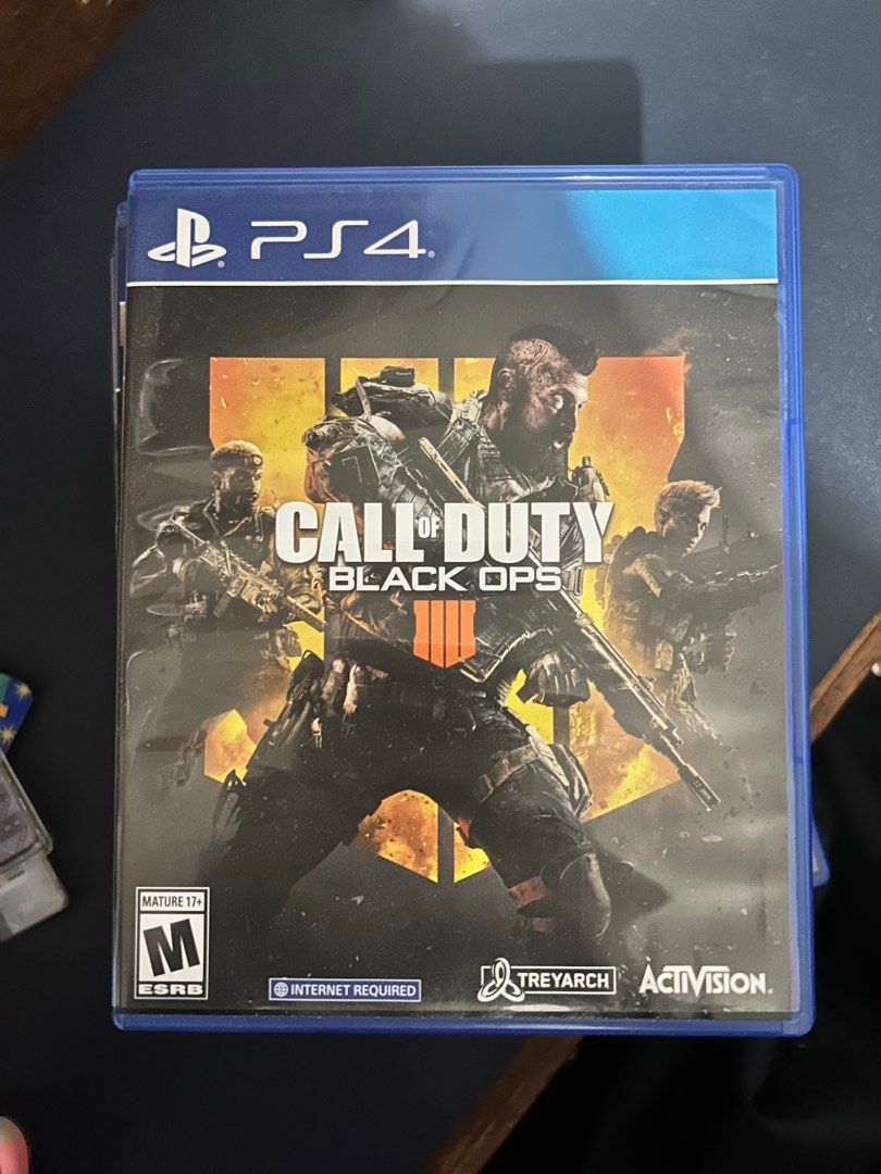 Call of duty black ops 4 ps4 (Category: PlayStation) located in Quezon City. Submitted by pumpumpurin (Listing ID 1348153149, Image 1). Description: .
