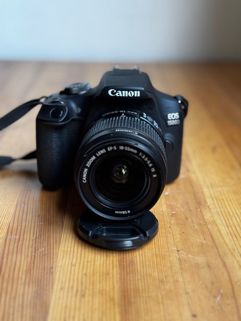 Canon EOS 1500D DSLR Camera (Category: Cameras) located in Talisay. Submitted by kim_rey (Listing ID 1348113132, Image 3). Description: Inclusions: ▪️Bag ▪️Charger ▪️SD card ▪️Strap.