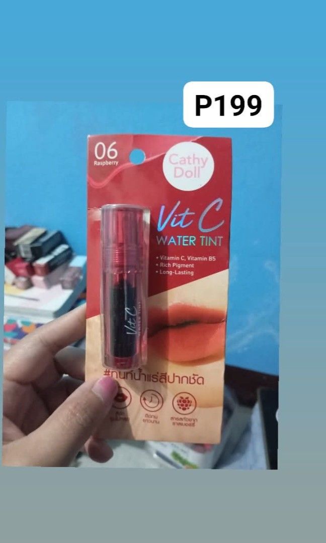 CATHY DOLL RASPBERRY (Category: Makeup) located in Calamba. Submitted by louisabella2123 (Listing ID 1348158661, Image 1). Description: bought in Thailand.