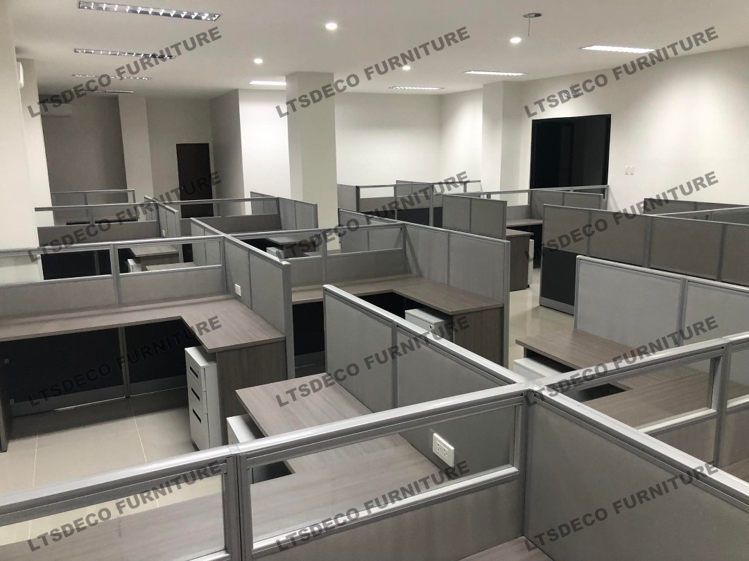 CUSTOMIZED TABLE PARTITION | OFFICE PARTITION, Furniture & Home Living ...