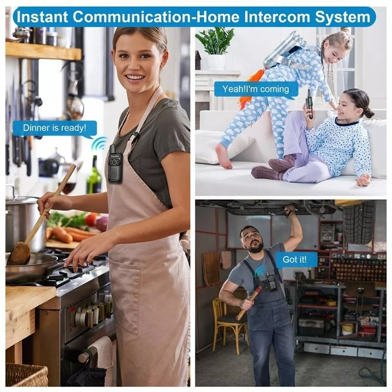 Daytech WTA35 Walkie Talkie Wireless Intercom System with Flashlight Dual PTT Key for Security VMI (Category: Security Systems & CCTV Cameras) located in Manila. Submitted by vmidirect (Listing ID 1348111878, Image 3). Description: HANDS-FREE INTERCOM - This intercom system has the VOX hands-free function. Easy voice and sound activation transmission for hands-free operation. Makes the elderly or ' use more convenient. HOW TO USE VOX - Keep the d