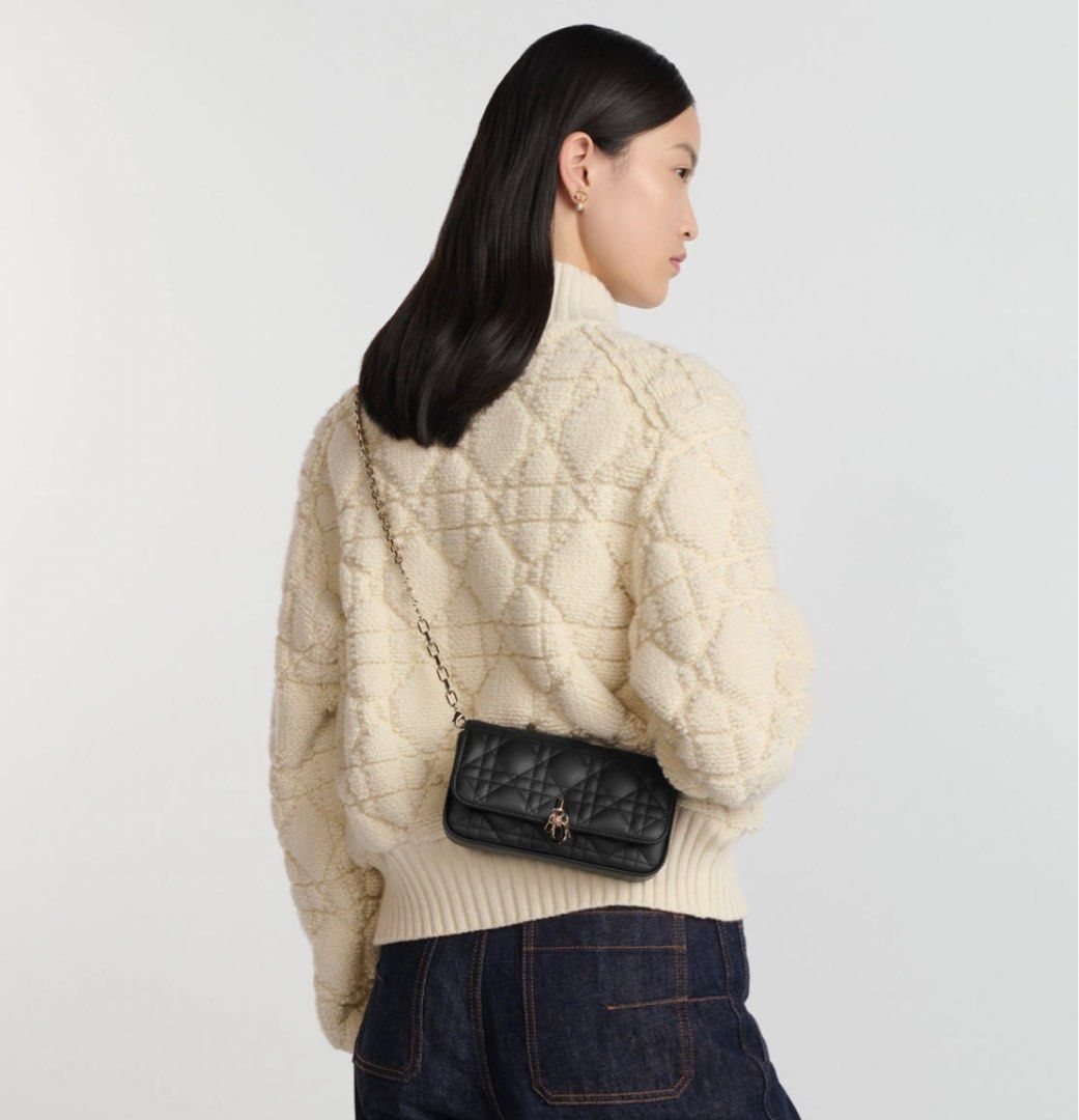 Dior Mini Bag in Lamb Skin Light Gold Hardware (Category: Bags & Wallets) located in Singapore. Submitted by lyn_luxury (Listing ID 1348071610, Image 2). Description: Condition 9.9/10 Full set w original receipt Current Sg Retail at $2550. Once sold, no exchange or refund..
