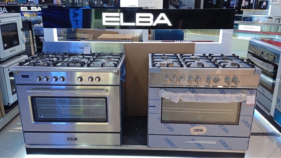 ELBA COOKING RANGE (Category: Cookers) located in Quezon City. Submitted by maryann5721 (Listing ID 1348137963, Image 2). Description: ELBA COOKING RANGE Vxx950df Srp 140,000 Cash 132,500 Exx-969 df Srp 115,660 Cash 109,000 Ex-965 VM Srp 125,000 Cash 119,000 Exw-950 fg Srp 129,000 Cash 114,500 Cbx-942 df Srp 88,000 Cash 83,200 S61x641/ig Srp 50,000 Caah 45,600 S61x40if Srp 50,000 Cash 47,600 Cxx-664 iml Srp 110,000 Cash 104,500 E5531-fg2bk Srp 28