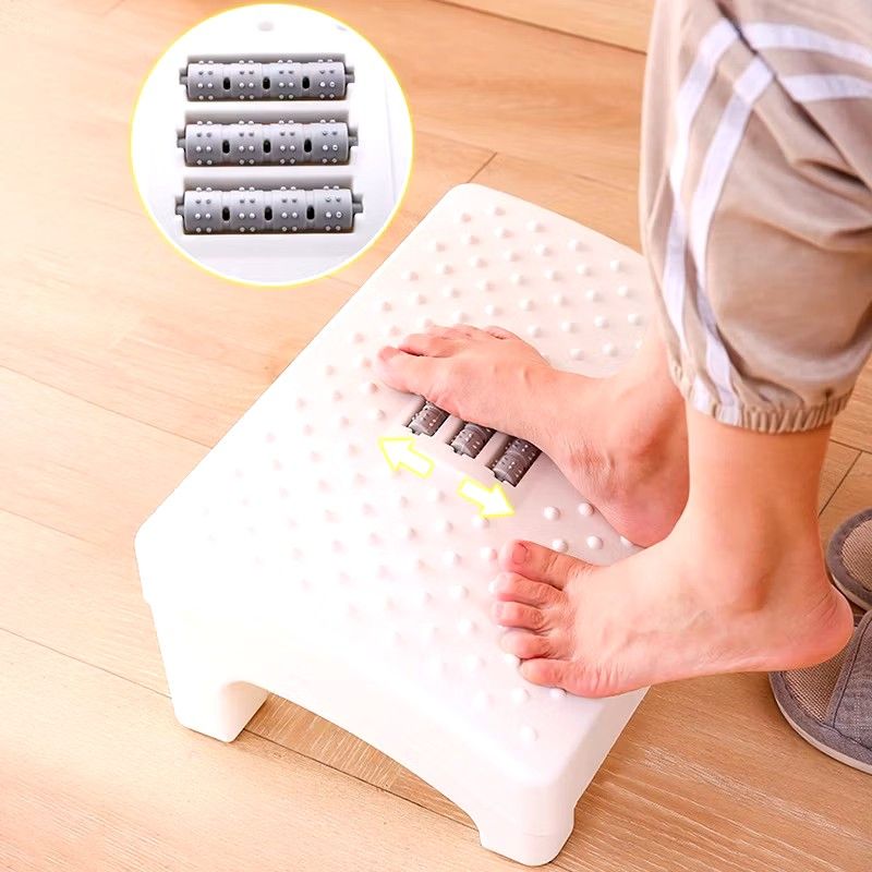 Ergonomic Under Desk Foot Rest with Massage Rollers Under Desk Stool (Category: Office & Business Technology) located in Manila. Submitted by cristytah (Listing ID 1348134418, Image 1). Description: Ergonomic Design: Comfortable angle ro support your legs. Texture Design: Massage foot with this foot rest to release your pressure..