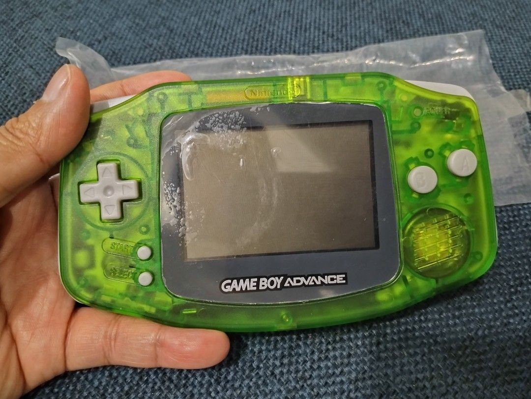 Game Boy Advance (unit only) (Category: Nintendo) located in Baguio. Submitted by bitsbaguio (Listing ID 1348162242, Image 1). Description: Game Boy Advance (unit only) Refurbished All buttons are working Original screen. Non ips. Requires 2 AA batteries Get as-is. Wysiwyg..
