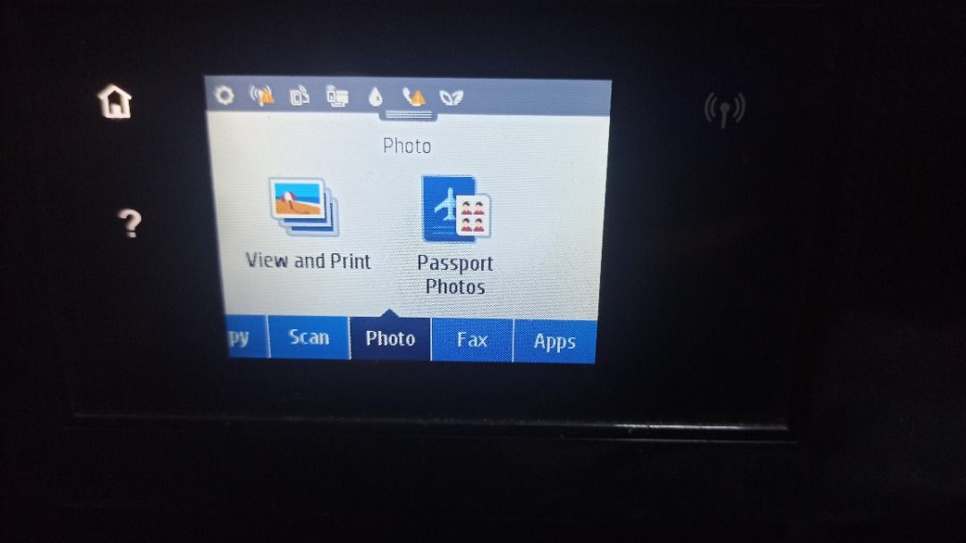 High functionality cheap printer (Category: Printers, Scanners & Copiers) located in Singapore. Submitted by ieatavaocados (Listing ID 1348101280, Image 3). Description: -High quality printer by HP for consumer use, you can use the display to customize many fonts, rotate, a4, Print double sided, this printer is VERY functional, and has many features that you can use.