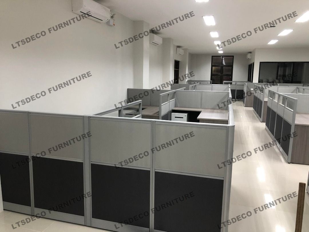 HIGH PANEL WORKSTATION CUBICLE PARTITION | OFFICE PARTITION, Furniture ...