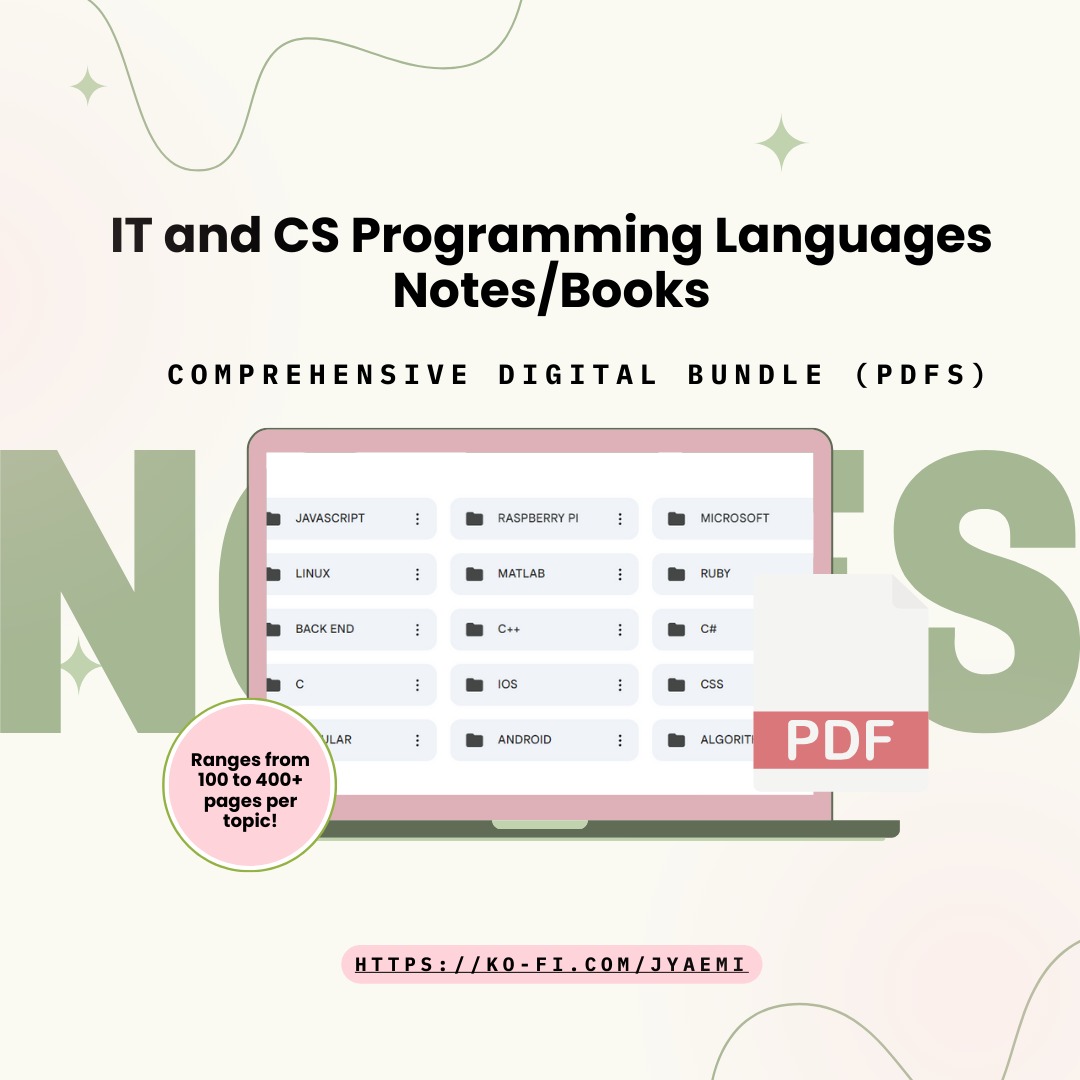 Information Technology (IT) & Computer Science (CS) Programming ...